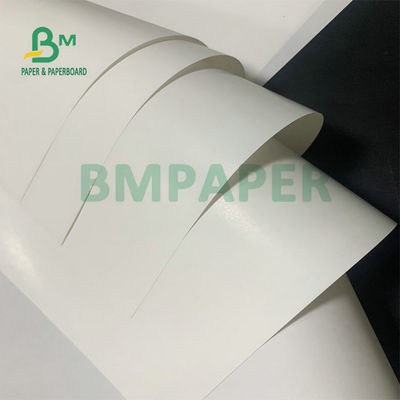 উচ্চ ভিজা শক্তি লেবেল তৈরির জন্য 75gsm 80gsm C1S চকচকে সাদা কাগজ