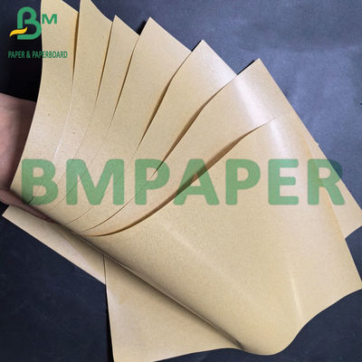 70g+15g PE একপাশে লেপযুক্ত তেলরোধী খাদ্য গ্রেড Kraft কাগজ আবরণের জন্য