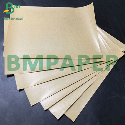 70g+15g PE একপাশে লেপযুক্ত তেলরোধী খাদ্য গ্রেড Kraft কাগজ আবরণের জন্য