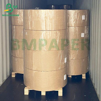 34gsm 38gsm 50gsm হোয়াইট গ্রীস প্রতিরোধী কাগজ ফুড ট্রে লাইনার কাগজ রোল