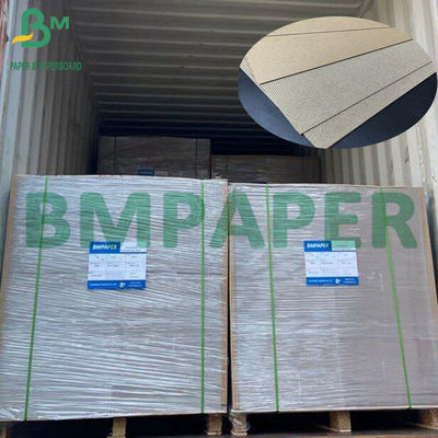 বক্সের জন্য 1 মিমি ফ্লিট অপরিচ্ছন্ন বাদামী corrugated কাগজ শীট