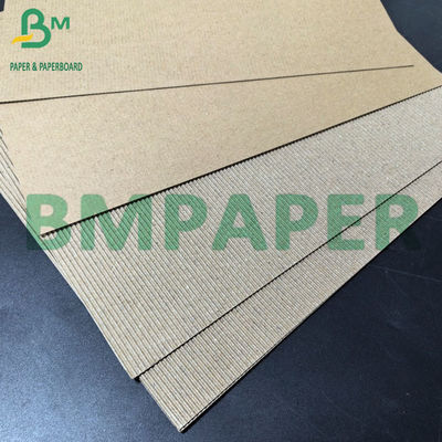বক্সের জন্য 1 মিমি ফ্লিট অপরিচ্ছন্ন বাদামী corrugated কাগজ শীট