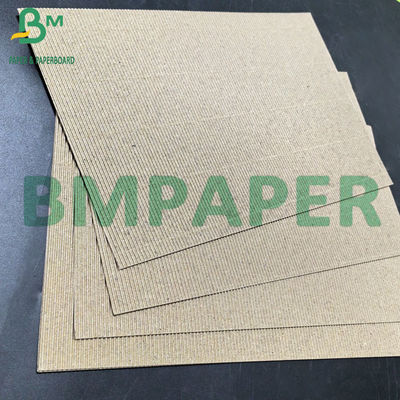 বক্সের জন্য 1 মিমি ফ্লিট অপরিচ্ছন্ন বাদামী corrugated কাগজ শীট