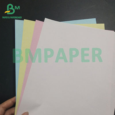 60GSM স্পষ্টভাবে লিখিত CB সাদা CFB CF কার্বনহীন ডুপ্লিকেট কাগজ