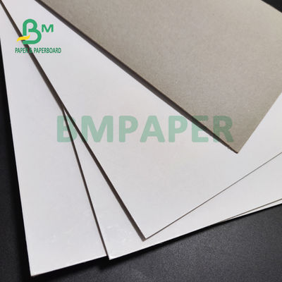 900g 1200g লেপযুক্ত ডুপ্লেক্স বোর্ড সাদা এবং ধূসর 31.5 'x 41.5' কঠিনতা
