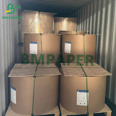 65gsm 75gsm ভিজা শক্তি কাগজ সাদা জলরোধী অশ্রু - প্রতিরোধী কাগজ লেবেল কাগজ