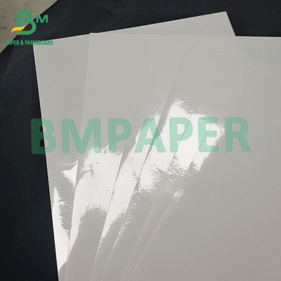 পানীয় প্যাকেজিং জন্য 80gsm একতরফা হাইলাইটার লেবেল কাগজ