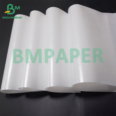 30gsm 60gsm খাদ্য গ্রেড একক পাশের চকচকে সাদা ক্রাফট কাগজ প্যাকেজিং পণ্যের জন্য