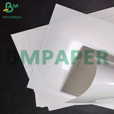 একপাশে আবৃত থার্মাল সিন্থেটিক কাগজ গরম গলিত থার্মাল পিপি শীট কাগজ