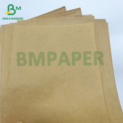 ভাল মুদ্রণ পারফরম্যান্স 60g 70g অস্পষ্ট বাদামী খাদ্য কাগজ