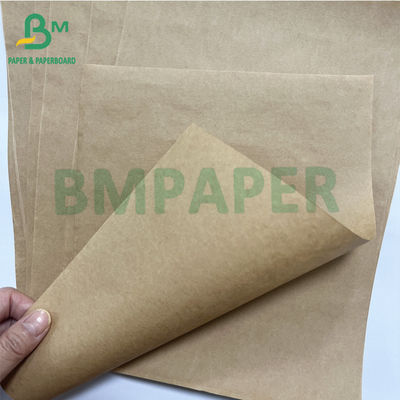 ভাল মুদ্রণ পারফরম্যান্স 60g 70g অস্পষ্ট বাদামী খাদ্য কাগজ