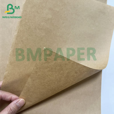মসৃণ পুনর্ব্যবহারযোগ্য ক্রাফ্ট রঙ 45gsm 80gsm খাদ্য প্যাকেজিং কাগজ রোল