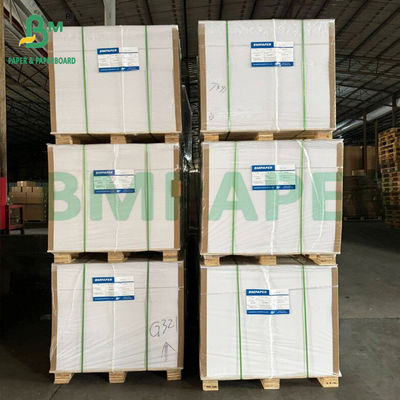পরা ছাড়া পাঠ্য হোয়াইট পেপার 90gsm 100gsm অপাক্য হোয়াইট বন্ড পেপার