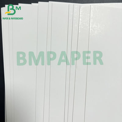 চমৎকার মুদ্রণ কর্মক্ষমতা মসৃণ 15pt 18pt সাদা ব্লিচ কার্ড