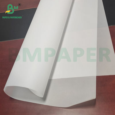 প্রাকৃতিক স্বচ্ছ ট্রেসিং পেপার 53 - 285gsm ইঞ্জিনিয়ারিং ট্রেসিং পেপার