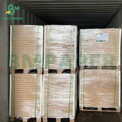 গ্লোসি লেপযুক্ত একপাশে লেবেল কাগজ 80gsm 90gsm সাদা C1S আর্ট কাগজ