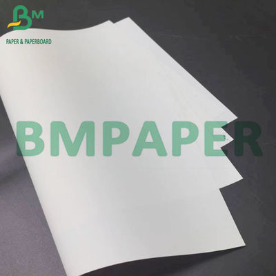 মেনু জন্য 80um 100um লেপযুক্ত ফ্রি-গ্রীস সাদা পিপি সিন্থেটিক কাগজ