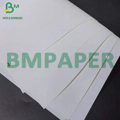 মেনু জন্য 80um 100um লেপযুক্ত ফ্রি-গ্রীস সাদা পিপি সিন্থেটিক কাগজ