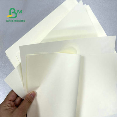 61 X 86cm 30gram 33gram 35gram অফসেট প্রিন্টিং ক্রিম রঙিন বইয়ের কাগজ পণ্য ম্যানুয়াল জন্য