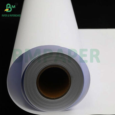 42 ইন এক্স 300ft 20 পাউন্ড আল্ট্রা উজ্জ্বল uncoated Inkjet বন্ড প্লট্টার কাগজ