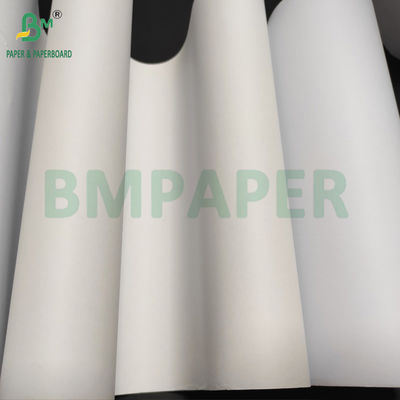 42 ইন এক্স 300ft 20 পাউন্ড আল্ট্রা উজ্জ্বল uncoated Inkjet বন্ড প্লট্টার কাগজ