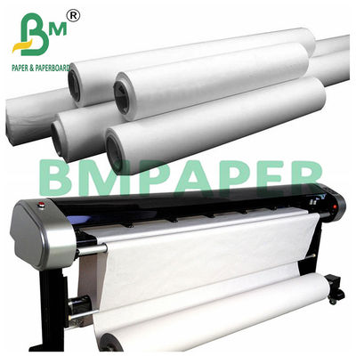 45gsm প্রস্থ 1.62m পোশাক উৎপাদনের জন্য সাধারণ সাদা প্লটটার মার্কার কাগজ