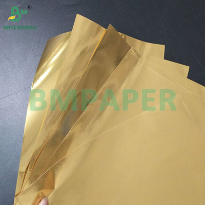 70gsm 765mm জলরোধী বিরতি প্রতিরোধী অ্যালুমিনিজড বিয়ার লেবেল কাগজ