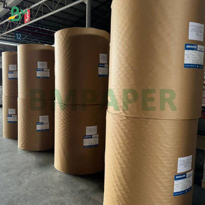 70g 80g C1S লেবেল তৈরির জন্য গ্লস হোয়াইট পেপার 1020mm রোল প্রস্থ