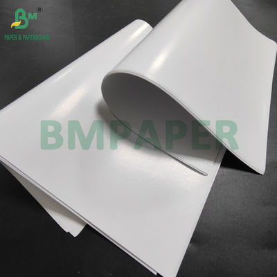 70gsm 80gsm C1S একপাশে লেবেল জন্য আবৃত কাগজ ভাল অনমনীয়তা 70cm 90cm