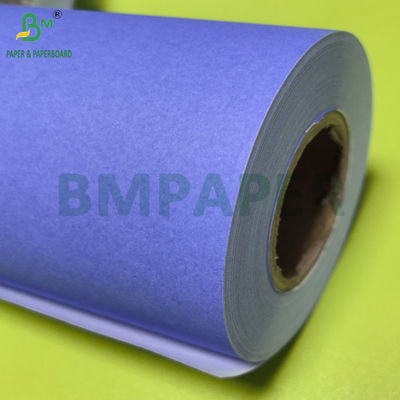 একতরফা বেগুনি প্লটটার প্রিন্টিং কাগজ 3'' কোর 80g CAD ইঞ্জিনিয়ারিং কাগজ