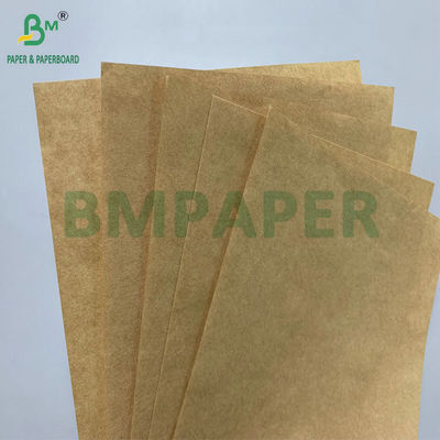 খাদ্য ব্যাগ তৈরির জন্য 50 গ্রাম 60 গ্রাম 180 মিমি 715 মিমি ব্রাউন ক্রাফ্ট পেপার