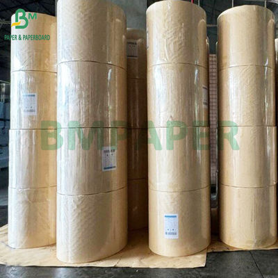 মসৃণ পৃষ্ঠ 70gsm 90gsm বাদামী ভারী দায়িত্ব শক্তিশালী কাগজ 500mm x 100m