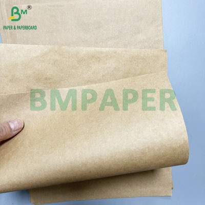 উচ্চ শক্তি 100gsm বাদামী Kraft ভারী দায়িত্ব মোড়ক কাগজ 500mm x 300m