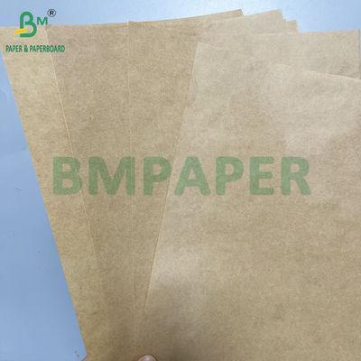 উচ্চ শক্তি 100gsm বাদামী Kraft ভারী দায়িত্ব মোড়ক কাগজ 500mm x 300m