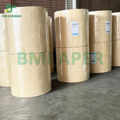উচ্চ শক্তি 100gsm বাদামী Kraft ভারী দায়িত্ব মোড়ক কাগজ 500mm x 300m