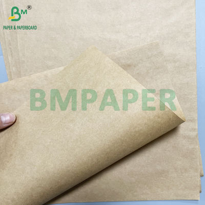 উচ্চ শক্তি 100gsm বাদামী Kraft ভারী দায়িত্ব মোড়ক কাগজ 500mm x 300m