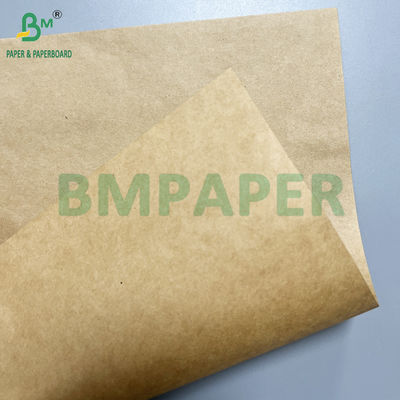 ভাল মুদ্রণ কর্মক্ষমতা 80 120 GSM শক্তিশালী বাদামী কাগজ 17 &quot;x 100 ফুট