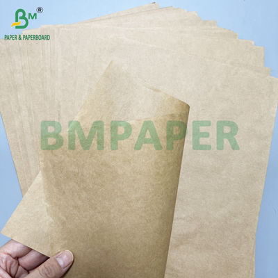 ভাল মুদ্রণ কর্মক্ষমতা 80 120 GSM শক্তিশালী বাদামী কাগজ 17 &quot;x 100 ফুট