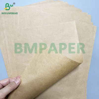 ভাল মুদ্রণ কর্মক্ষমতা 80 120 GSM শক্তিশালী বাদামী কাগজ 17 &quot;x 100 ফুট