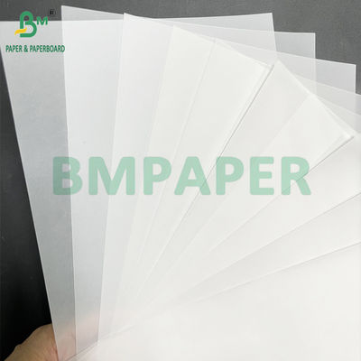 A3 ট্রেসিং প্যাড 55gsm 105gsm সাদা স্বচ্ছ ভেলুম কাগজ ইঙ্কজেট প্রিন্টিং