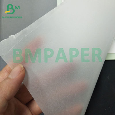 পোশাকের ট্যাগের জন্য 63gsm 914mm*50m সাদা জল প্রতিরোধী ট্রেসিং পেপার