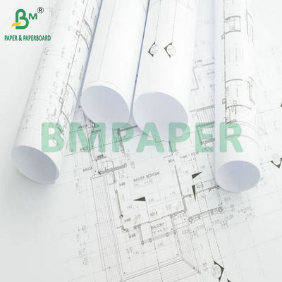 24' x 300ft 2' কোর ইঙ্কজেট পেপার বন্ড রোল