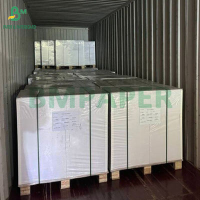 গ্রীসপ্রুফ 350g + 20g ম্যাট পিই লেপযুক্ত ব্রাউন ফুডবক্স কার্ডবোর্ড 70 x 100 সেমি