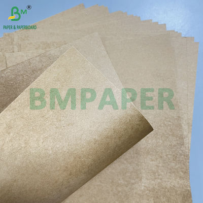 গ্রীসপ্রুফ 350g + 20g ম্যাট পিই লেপযুক্ত ব্রাউন ফুডবক্স কার্ডবোর্ড 70 x 100 সেমি