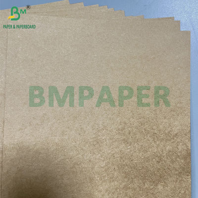 গ্রীসপ্রুফ 350g + 20g ম্যাট পিই লেপযুক্ত ব্রাউন ফুডবক্স কার্ডবোর্ড 70 x 100 সেমি