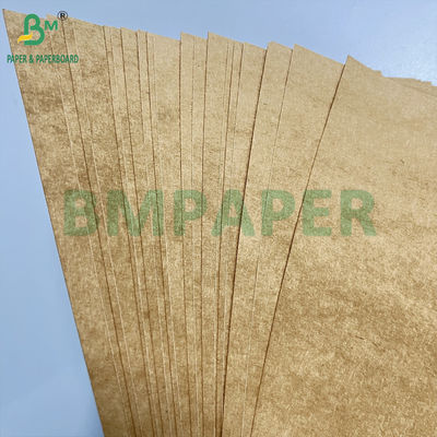 গ্রীসপ্রুফ 350g + 20g ম্যাট পিই লেপযুক্ত ব্রাউন ফুডবক্স কার্ডবোর্ড 70 x 100 সেমি