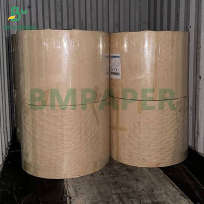 গ্রীসপ্রুফ ওয়াটারপ্রুফ 300g + 18g পিই লেপযুক্ত ব্রাউন বোল পেপার বোর্ড 700mm