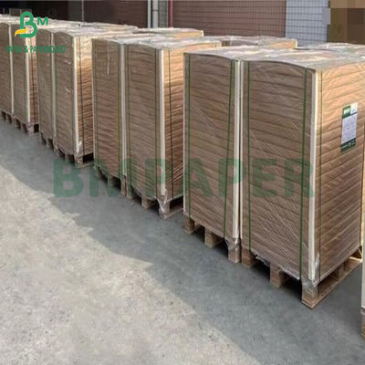 পুনর্ব্যবহারযোগ্য মসৃণ 350 গ্রাম + 20 গ্রাম একপাশের পিই লেপা সাদা ফুডবোর্ড 900 মিমি