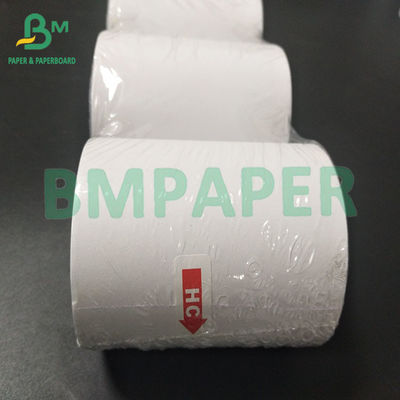 48 গ্রাম 3 1/8 &quot;x 260&quot; সাদা তাপীয় প্রাপ্তি কাগজ ATM ক্রেডিট কার্ডের জন্য জাম্বো রোল
