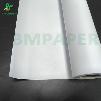 রোল হোয়াইট অঙ্কন কাগজ 20# 48 ইন X 50 Yds CAD বন্ড কাগজ uncoated